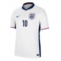 England Jude Bellingham #10 Replica Home Shirt Euro 2024 Short Sleeve